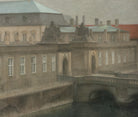 View of Christiansborg Palace. Late Autumn, Wilhelm Hammershoi Fine Art Print