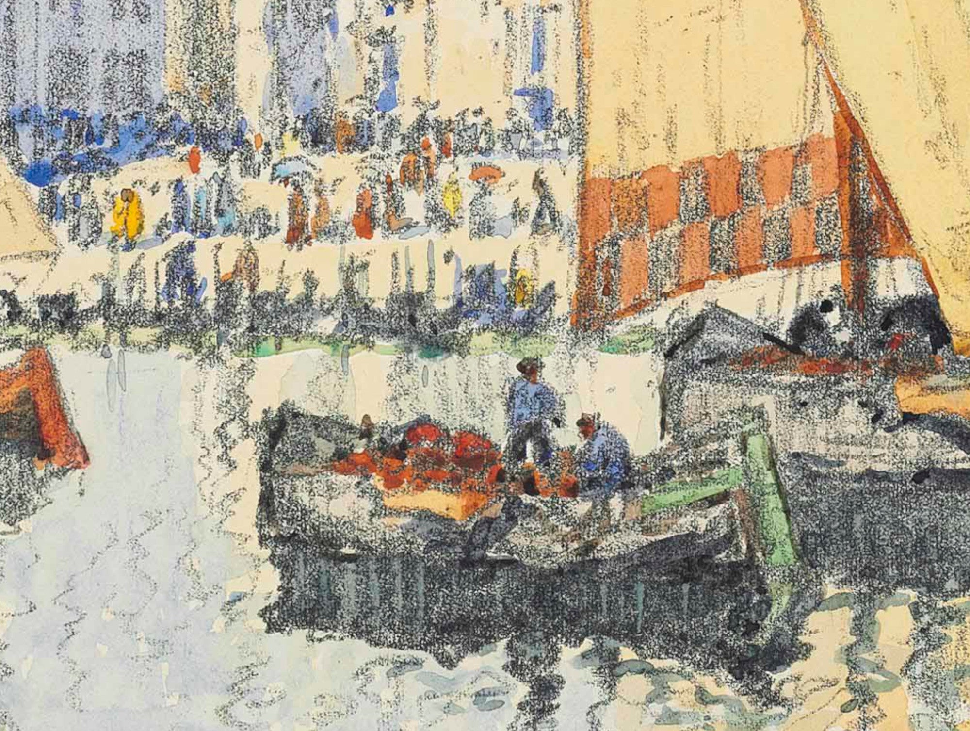 Konstantin Gorbatov Fine Art Print, View of Piazza San Marco, Venice