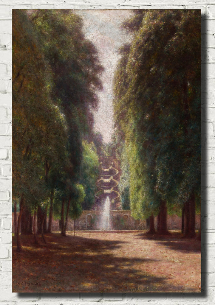 Villa Torlonia in Frascati, Aleksander Gierymski Fine Art Print