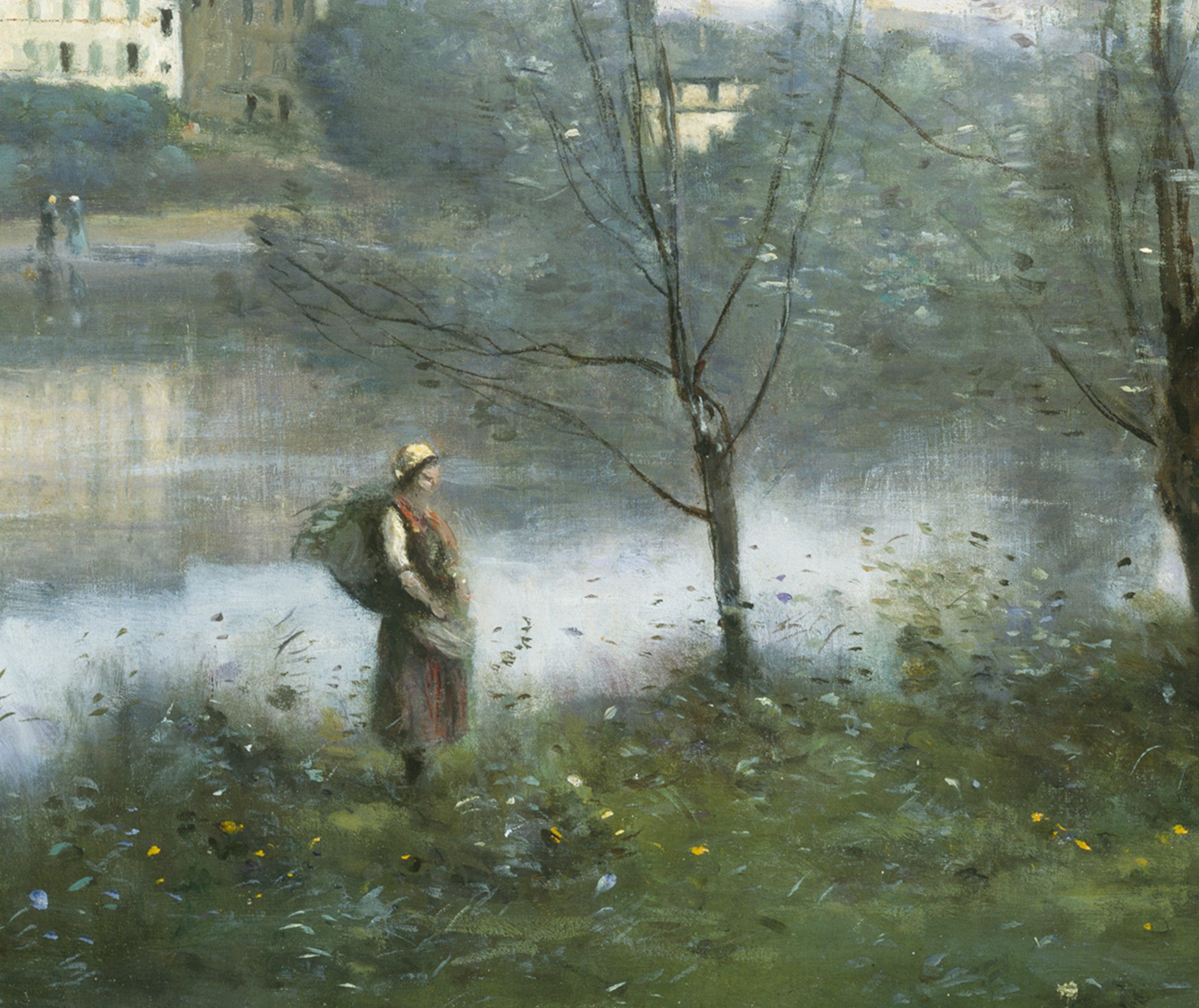Jean-Baptiste-Camille Corot Fine Art Print,  Ville d'Avray