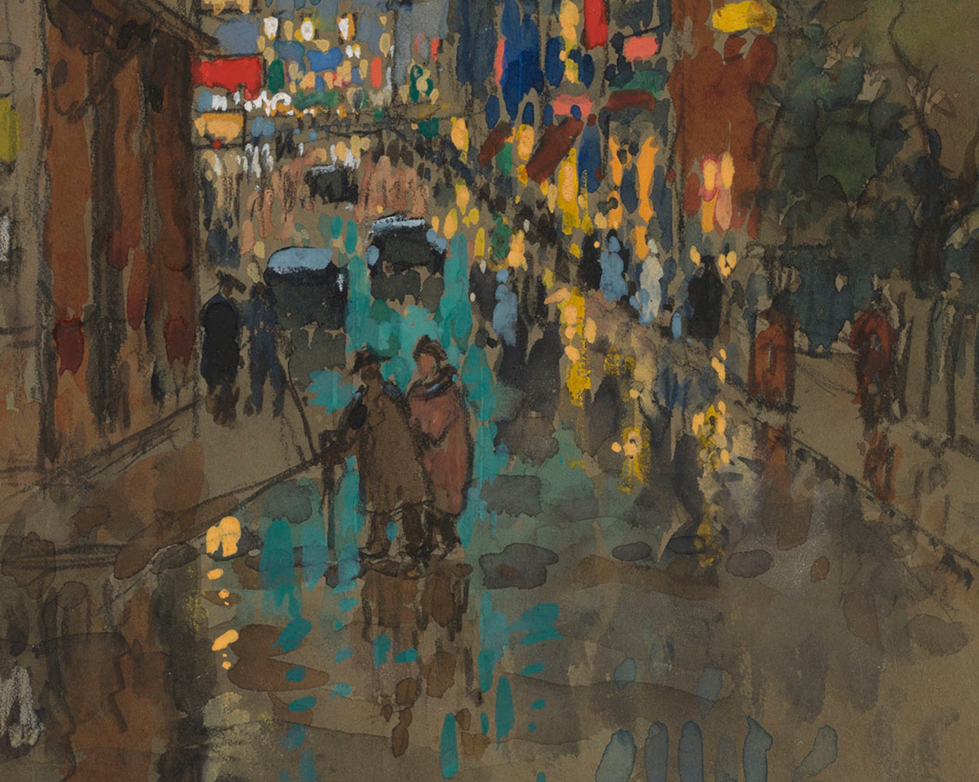 Konstantin Gorbatov Fine Art Print, Villiers Street, Charing Cross