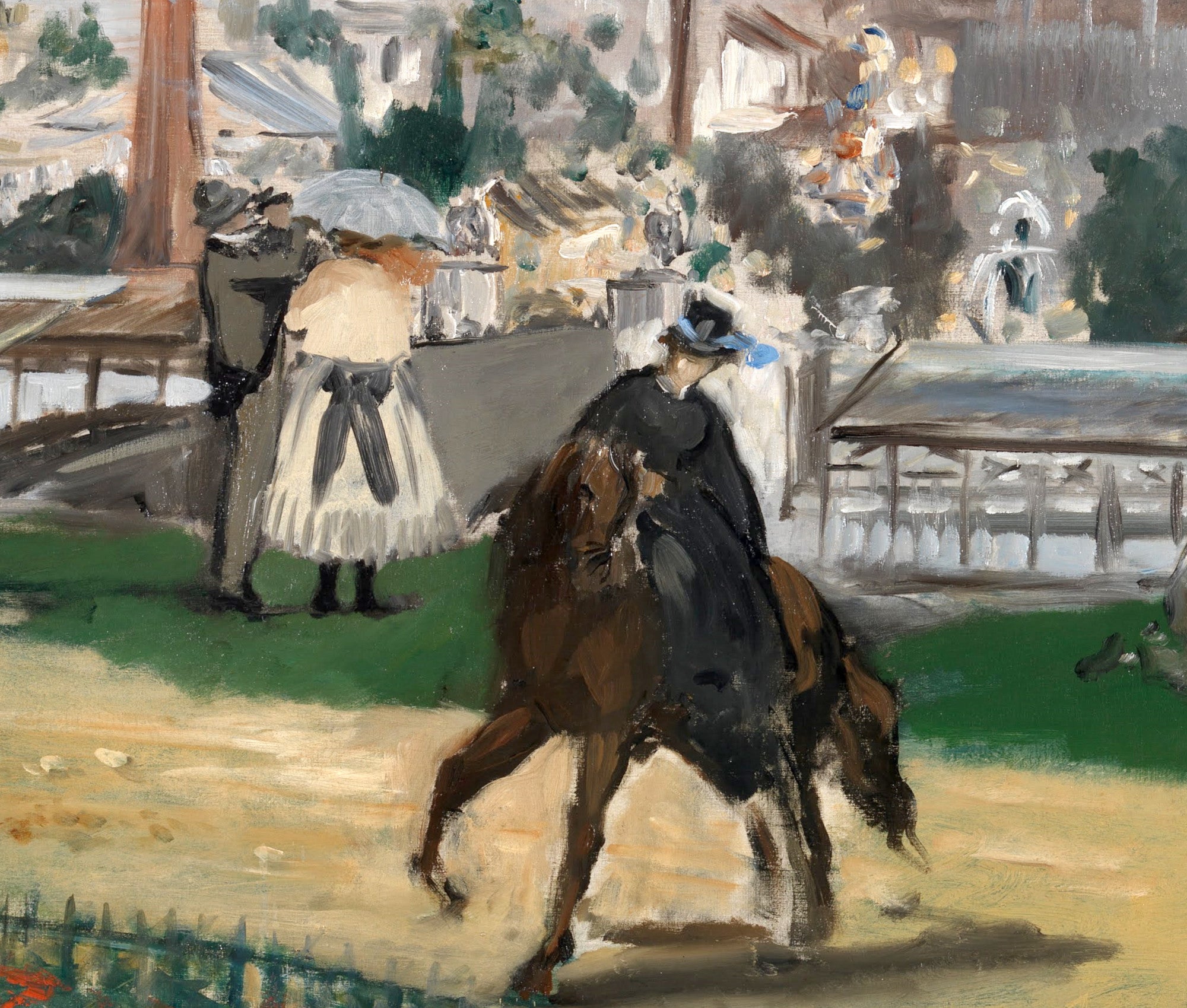 Édouard Manet Impressionist French Fine Art Print : Vue de l'exposition universelle de Paris