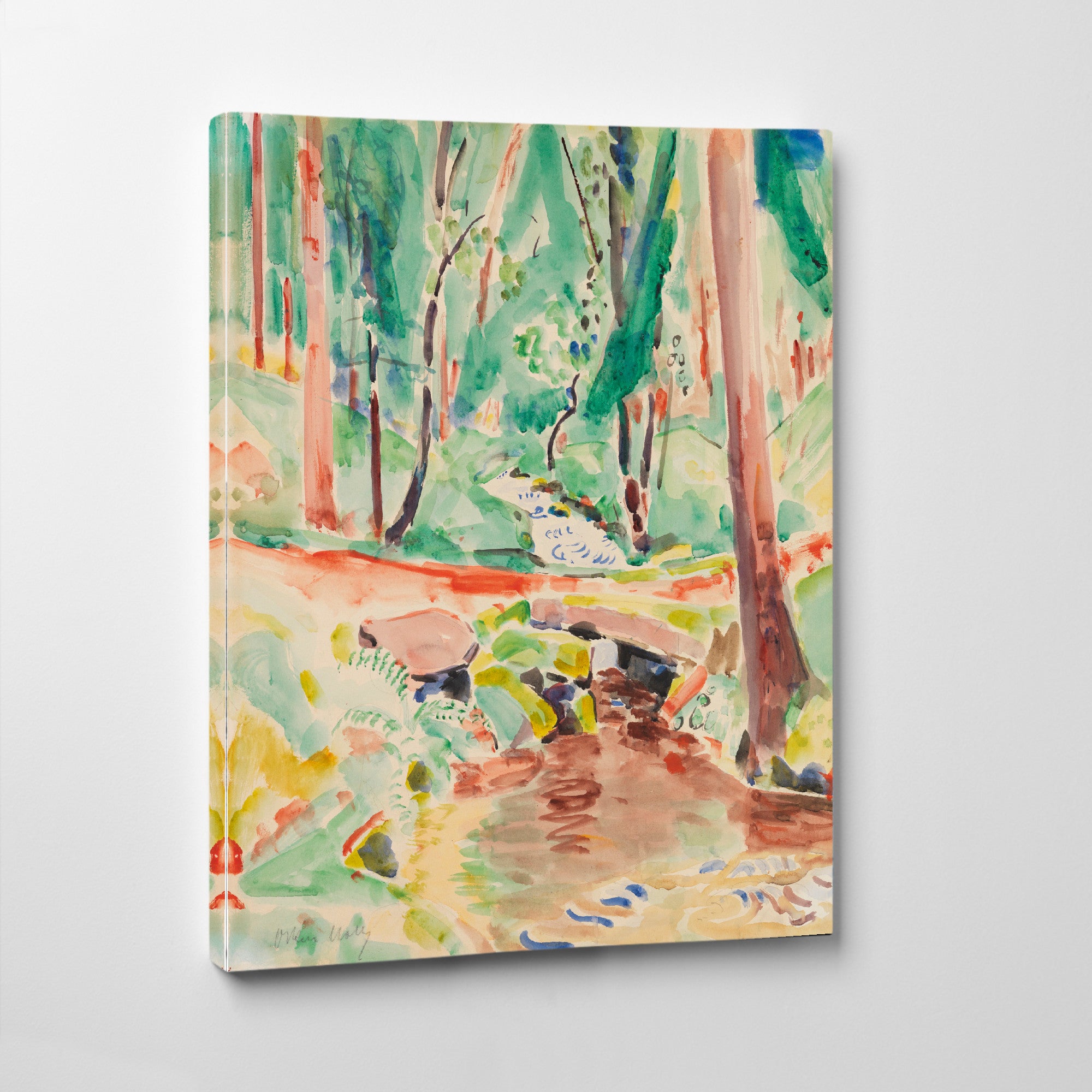 Waldbach II, Oskar Moll