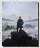 Wanderer Above the Sea of Fog, Casper David Friedrich Fine Art Print