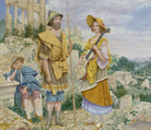 Richard Dadd Fine Art Print, Wandering Musicians