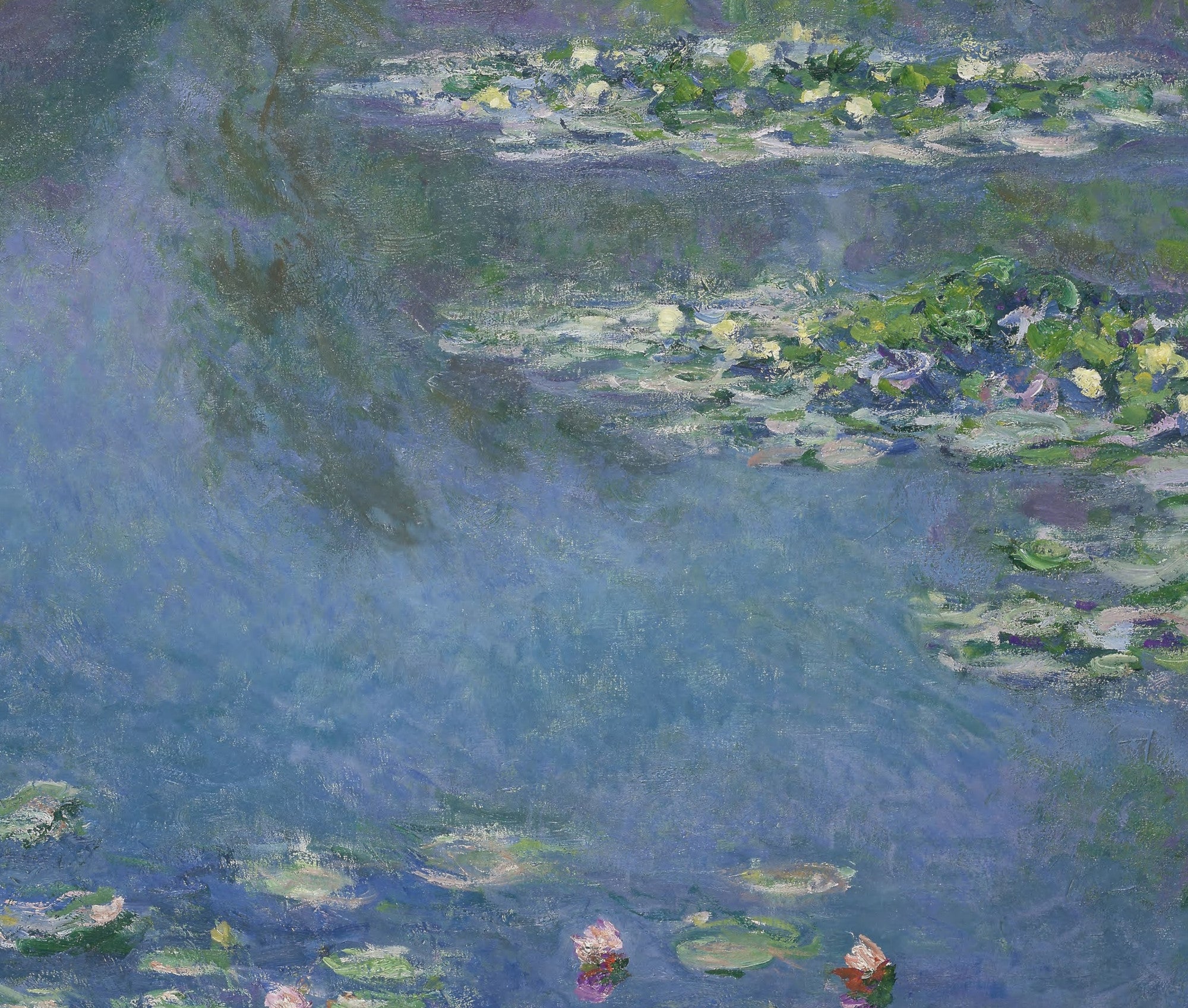 Water Lilies (1906), Claude Monet Impressionist Art Print