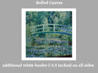 Water Lilies and Japanese Bridge, Claude Monet, Gallery Quality Canvas Reproduction