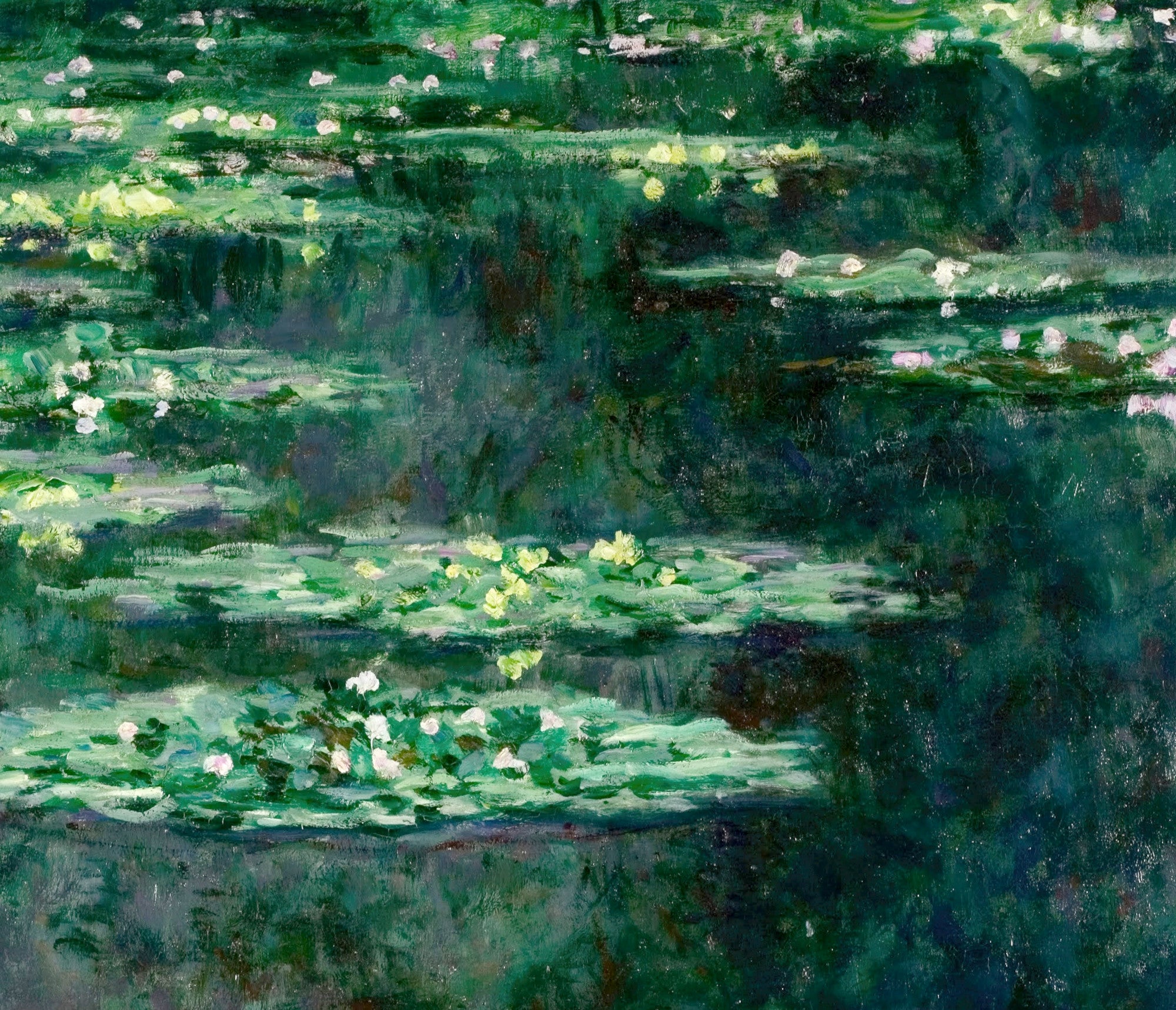 Waterlilies (1904), Claude Monet Impressionist Art Print