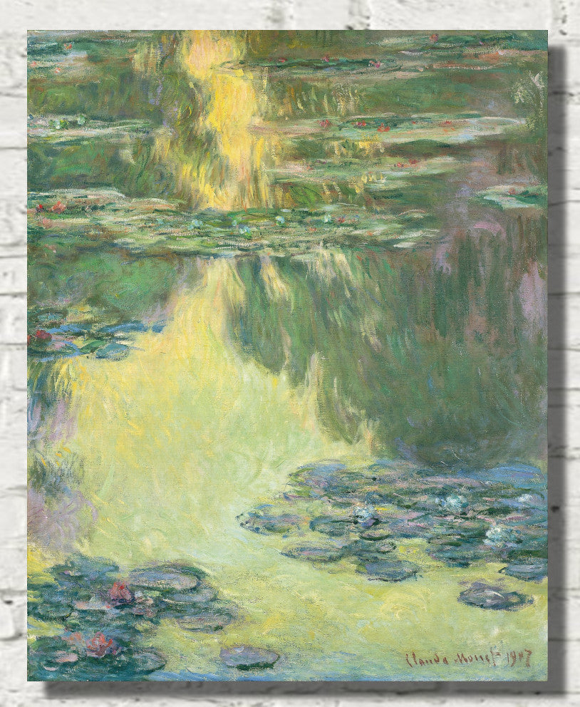 Claude Monet, Water Lilies, Canvas Reproduction