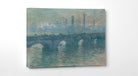 Waterloo Bridge, Claude Monet, Gallery Quality Canvas Reproduction
