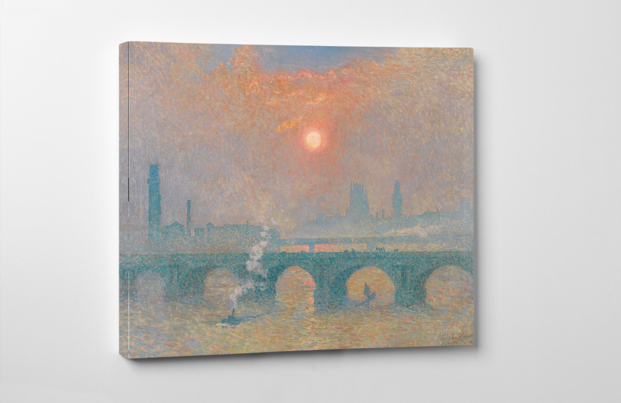 Waterloo Bridge, London, Emile Claus, Belgian Luminsm