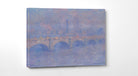 Waterloo Bridge, Sunlight Effect, Claude Monet, Gallery Quality Canvas Reproduction