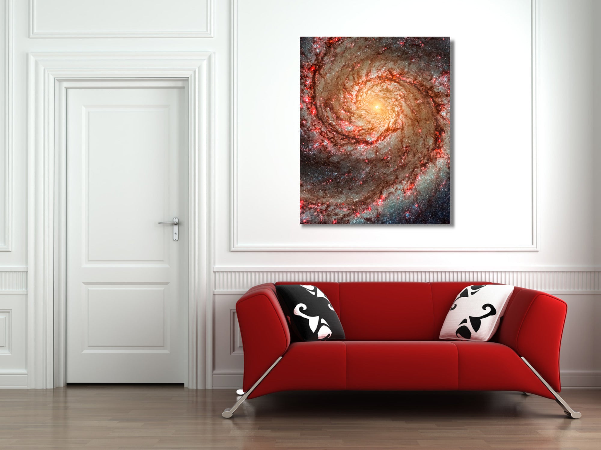 Photographic Art Print, Space, Whirlpool Galaxy