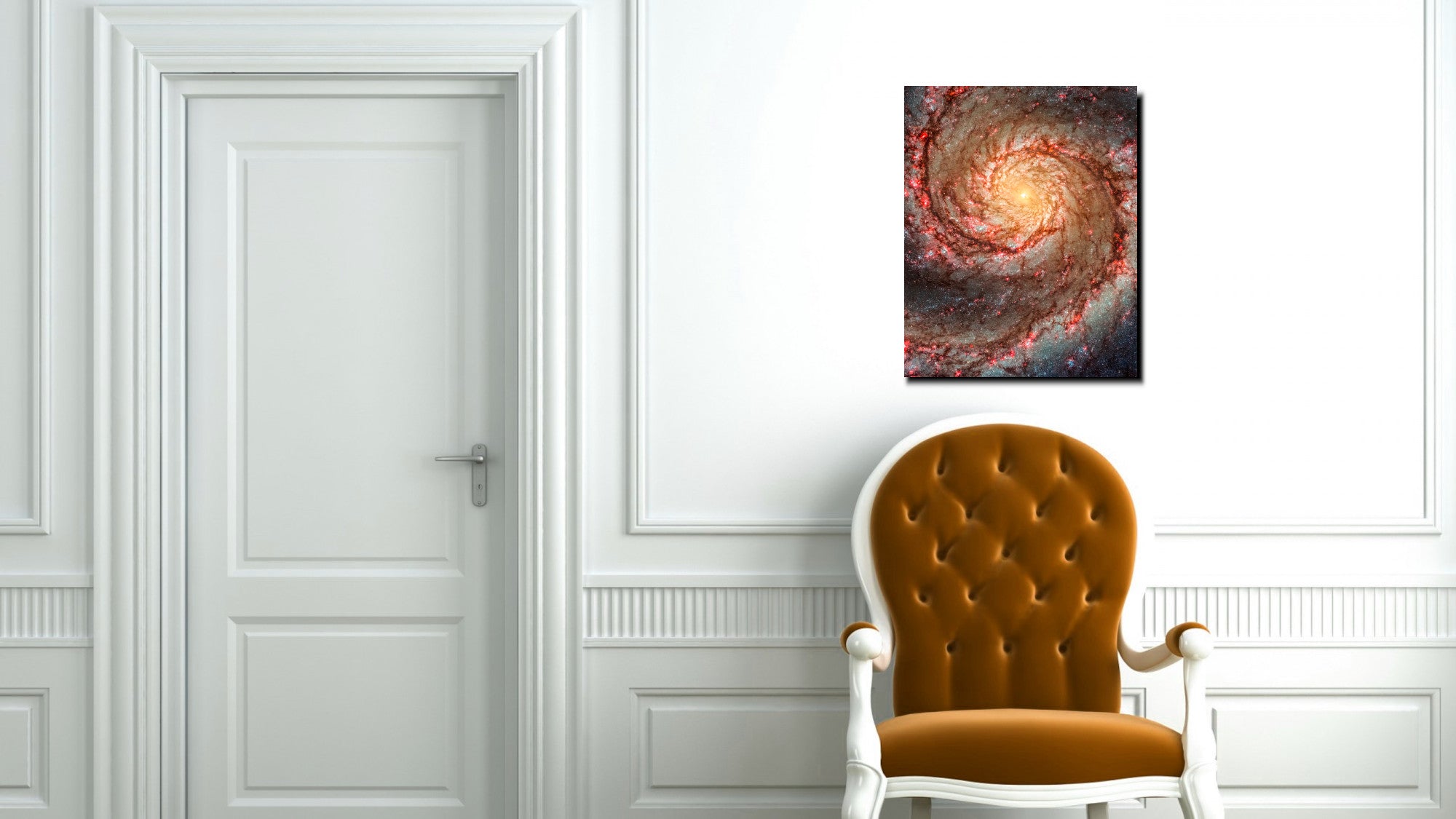 Photographic Art Print, Space, Whirlpool Galaxy