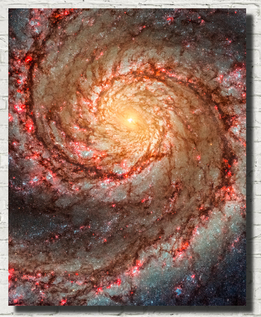Photographic Art Print, Space, Whirlpool Galaxy