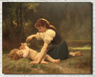 William-Adolphe Bouguereau, Fine Art Print : Natures Fan