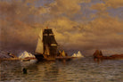William Bradford Fine Art Print, Battle Harbor Seascape