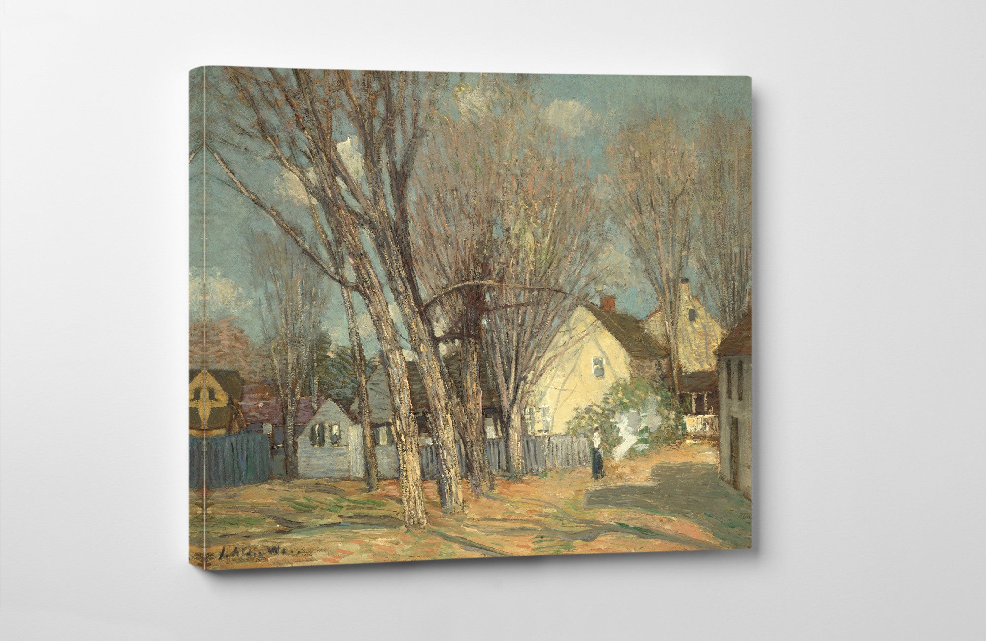 Windham Village, J. Alden Weir