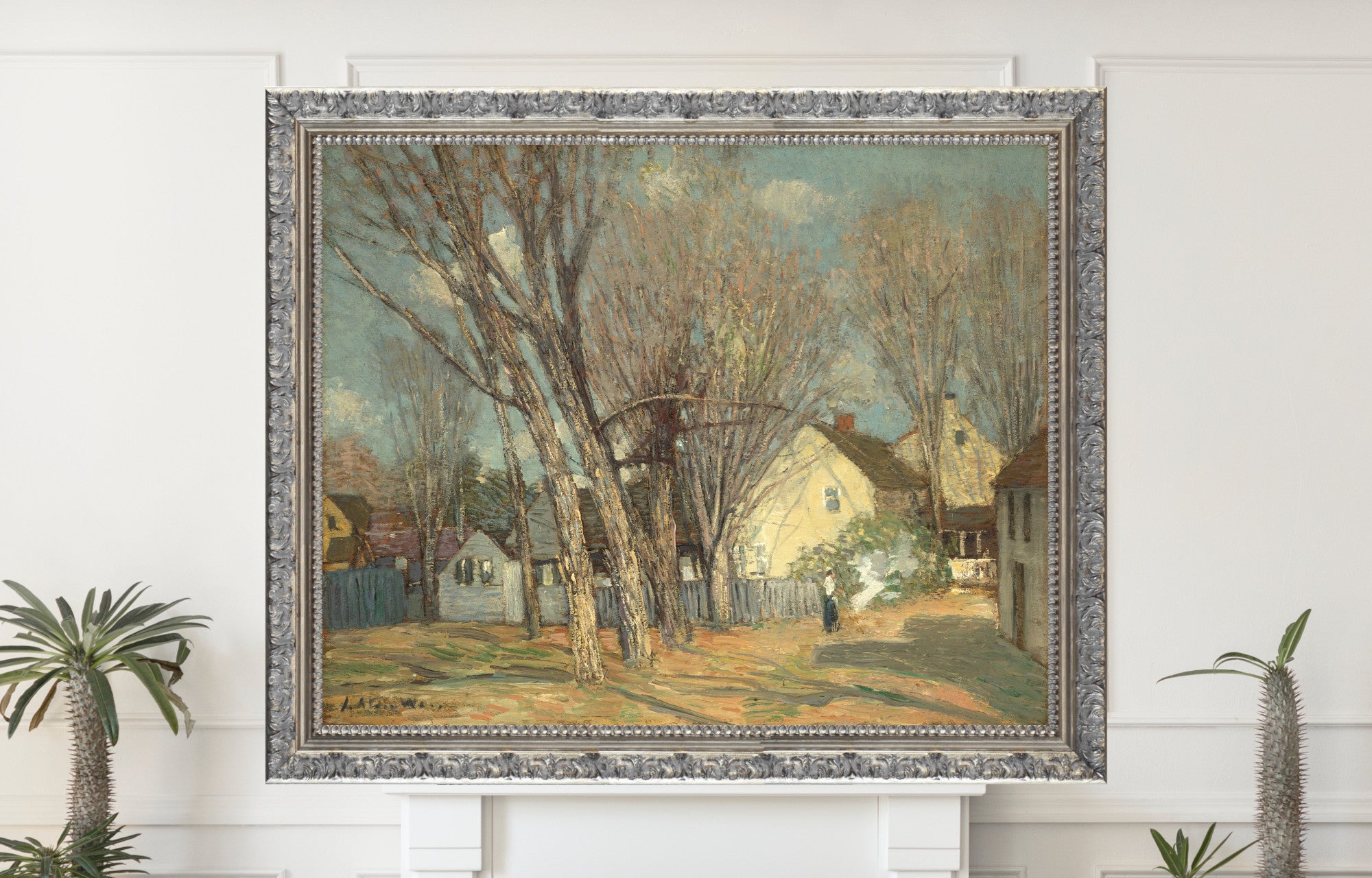 Windham Village, J. Alden Weir
