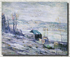 Windy Day, Bronx River, Ernest Lawson Fine Art Print