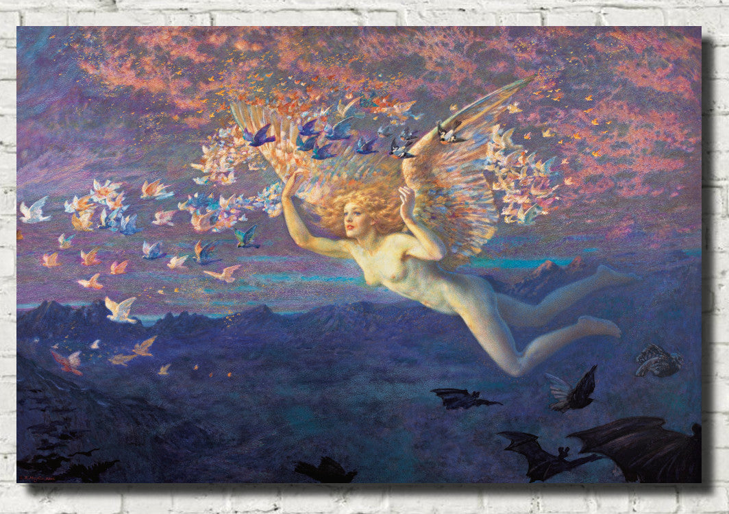 Edward Robert Hughes Fine Art Print, Wings of the Morning