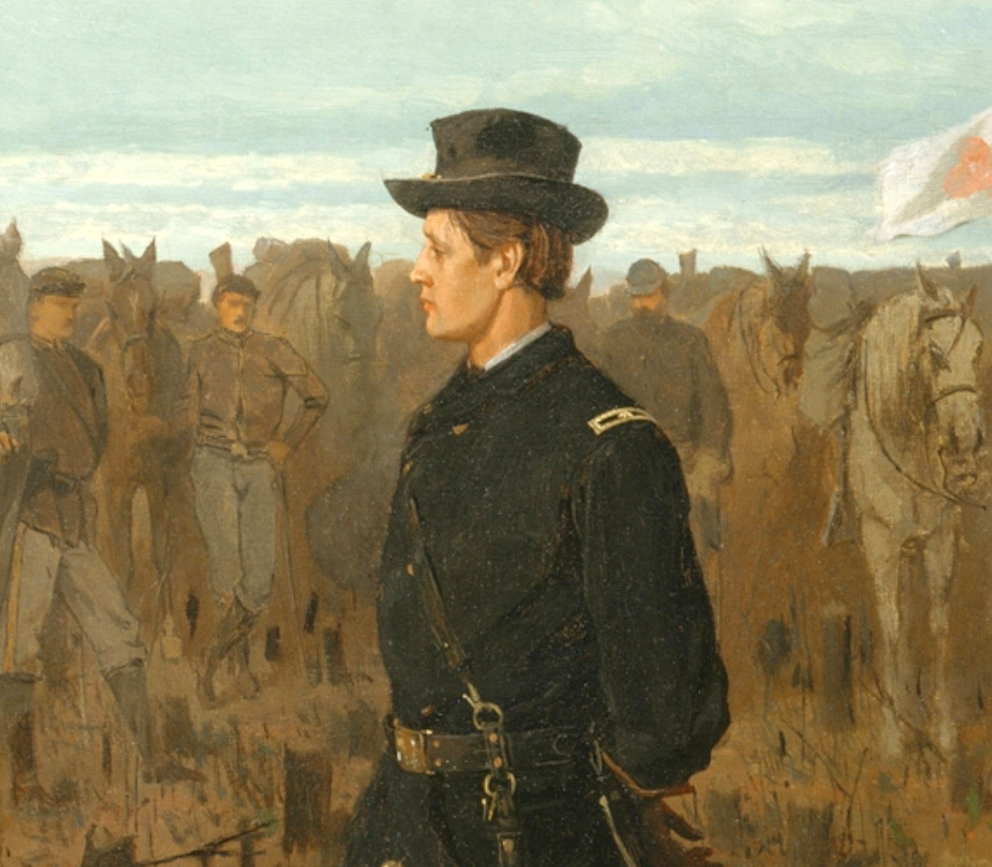 Winslow Homer Fine Art Print :  Prisoners From the Front