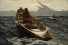 Winslow Homer Fine Art Print, Rowing Boat, Seascape