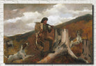 Winslow Homer Fine Art Print : Huntsman and Dogs