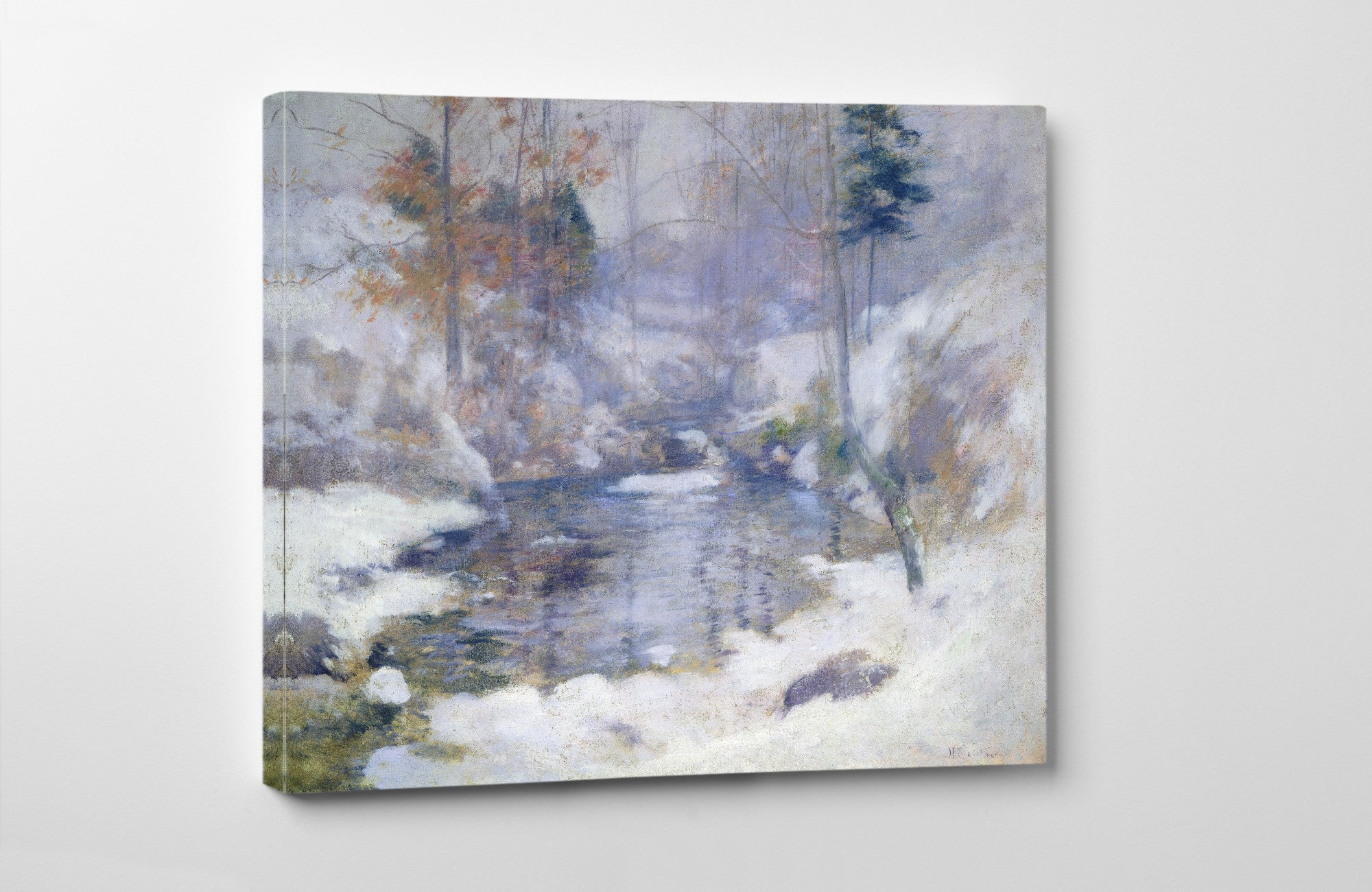 Winter Harmony, John Henry Twachtman