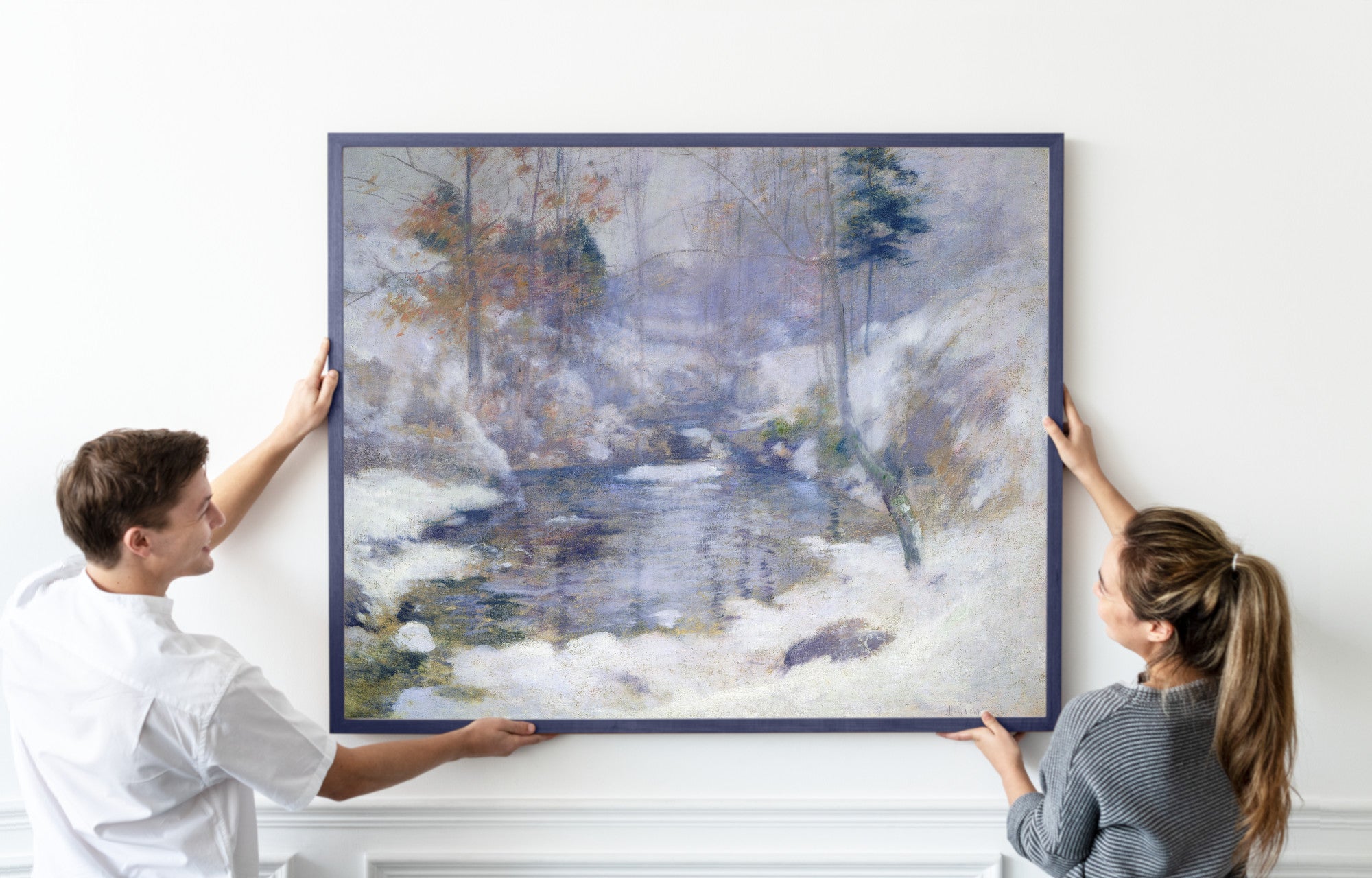 Winter Harmony, John Henry Twachtman