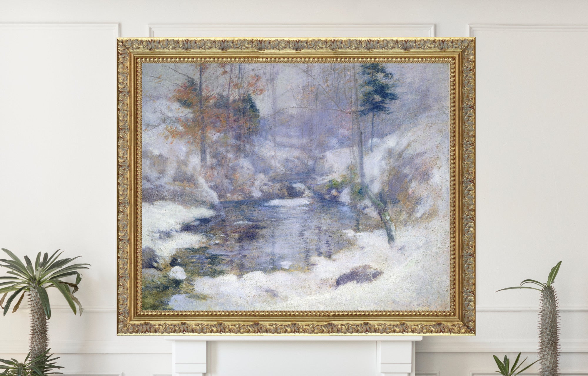 Winter Harmony, John Henry Twachtman