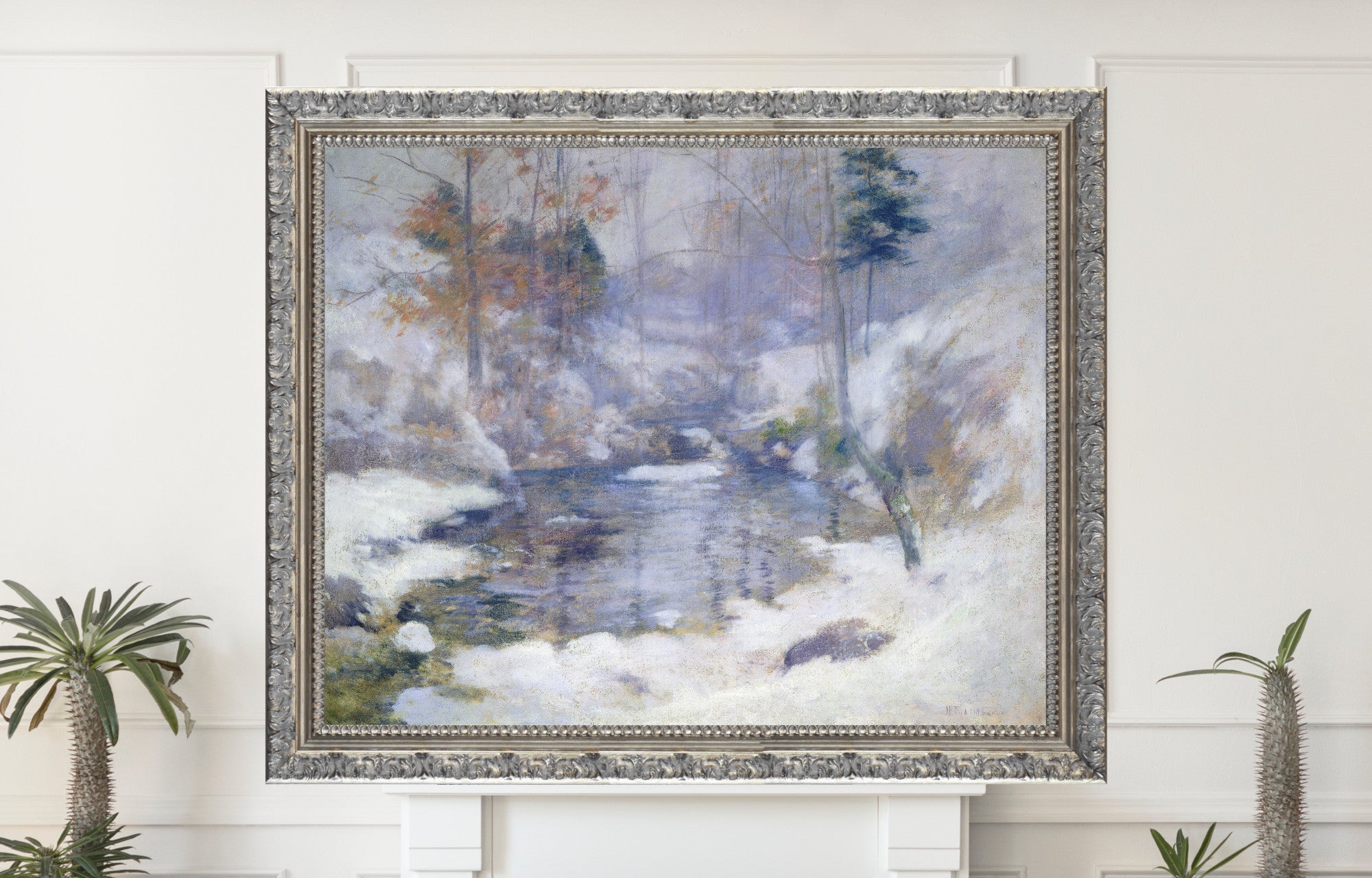 Winter Harmony, John Henry Twachtman