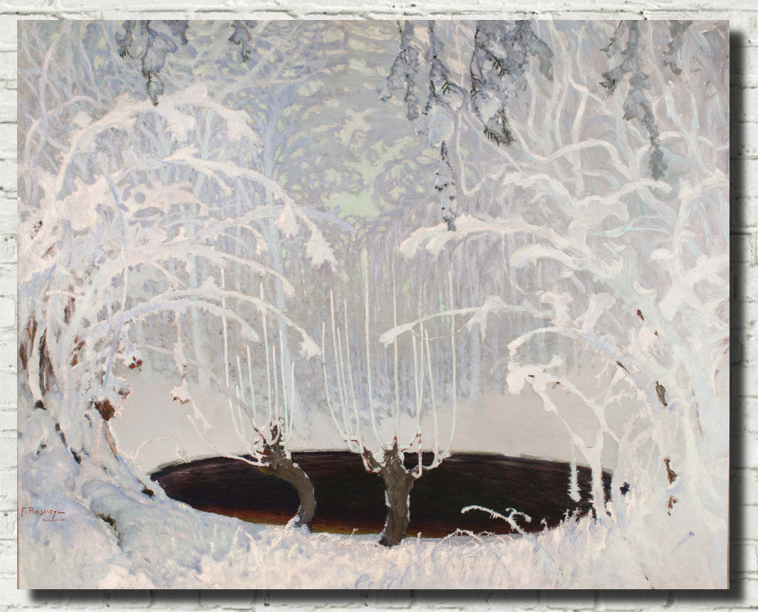 Ferdinand Ruszczy Fine Art Print, Winter Tale