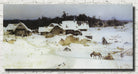 Vasily Polenov Fine Art Print, Winter Landscape, Imochen