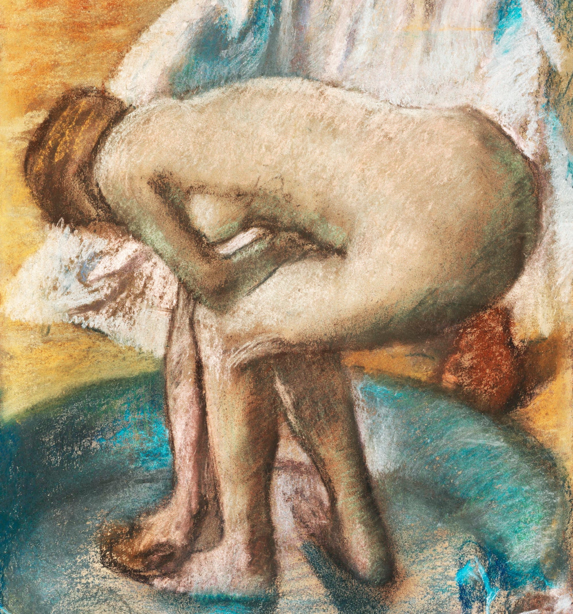 Edgar Degas, Fine Art Print : Woman Bathing in a Shallow Tub