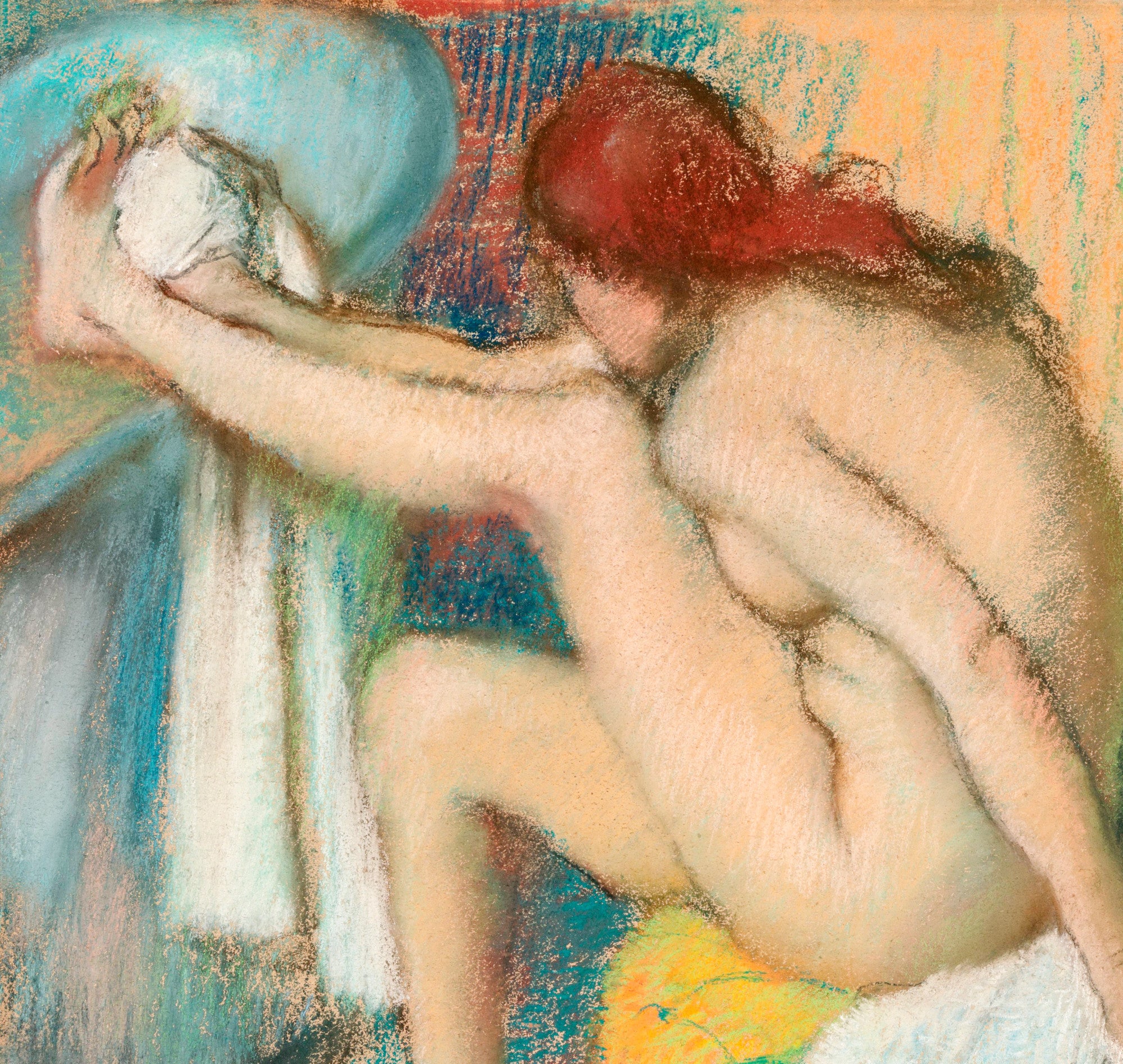Edgar Degas, French Fine Art Print :  Woman Drying Her Foot