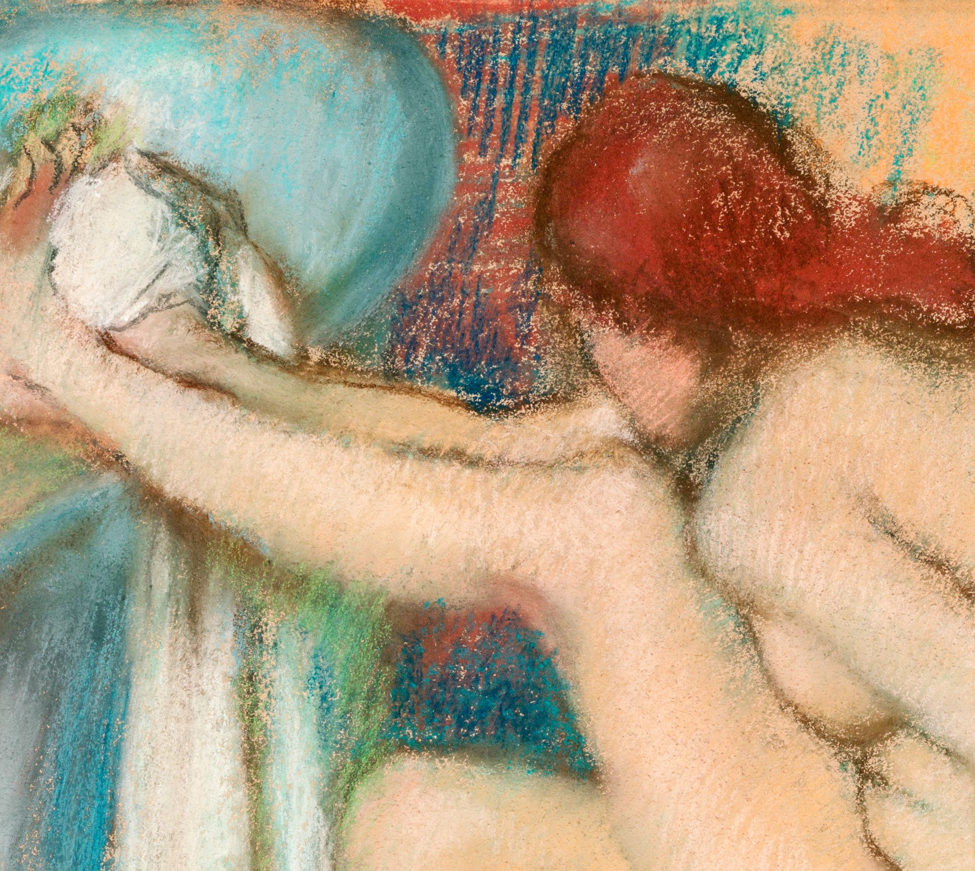 Edgar Degas, French Fine Art Print :  Woman Drying Her Foot