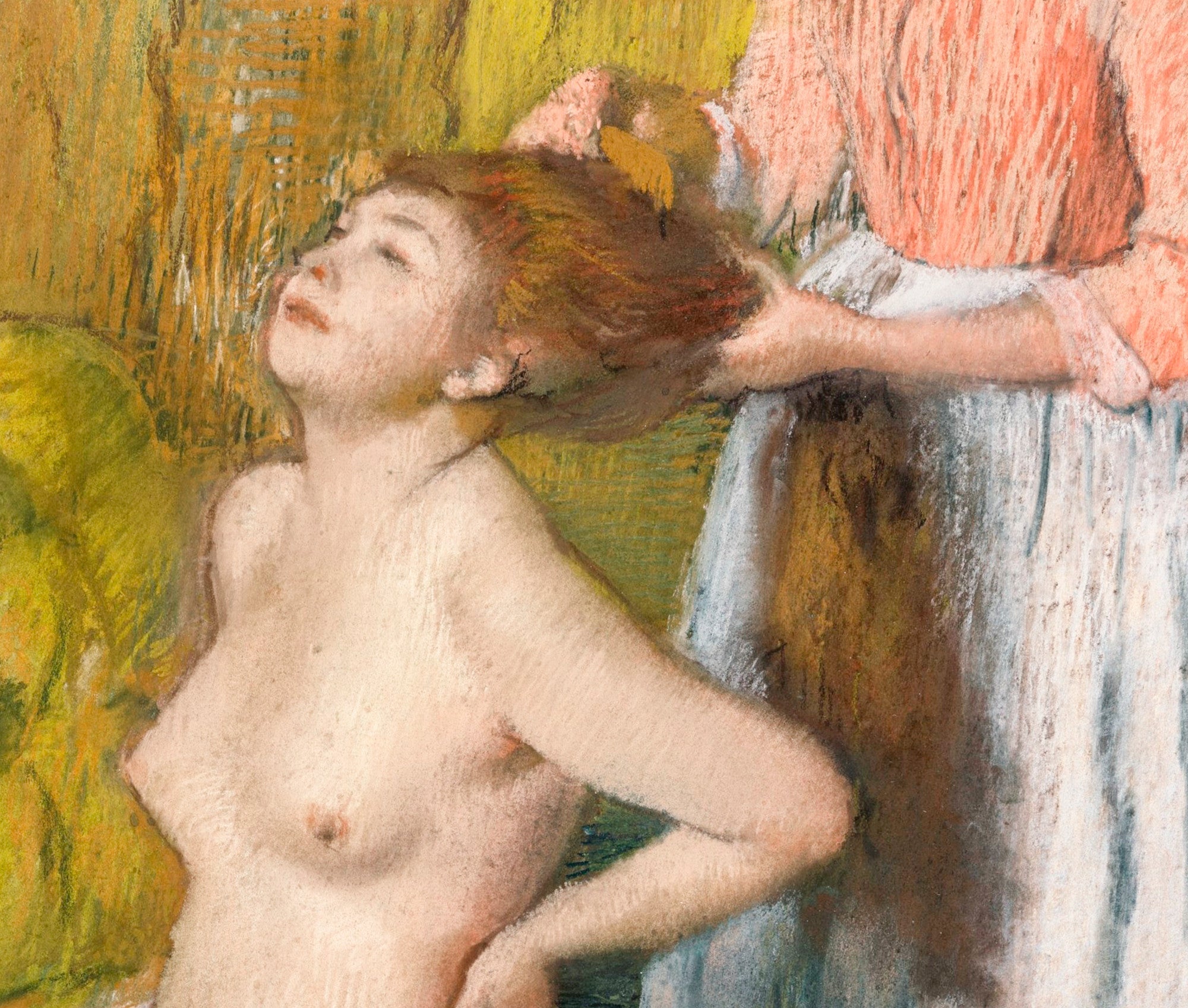Edgar Degas, Fine Art Print : Woman Having Her Hair Combed