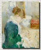 Berthe Morisot, French Fine Art Print : Woman Sewing