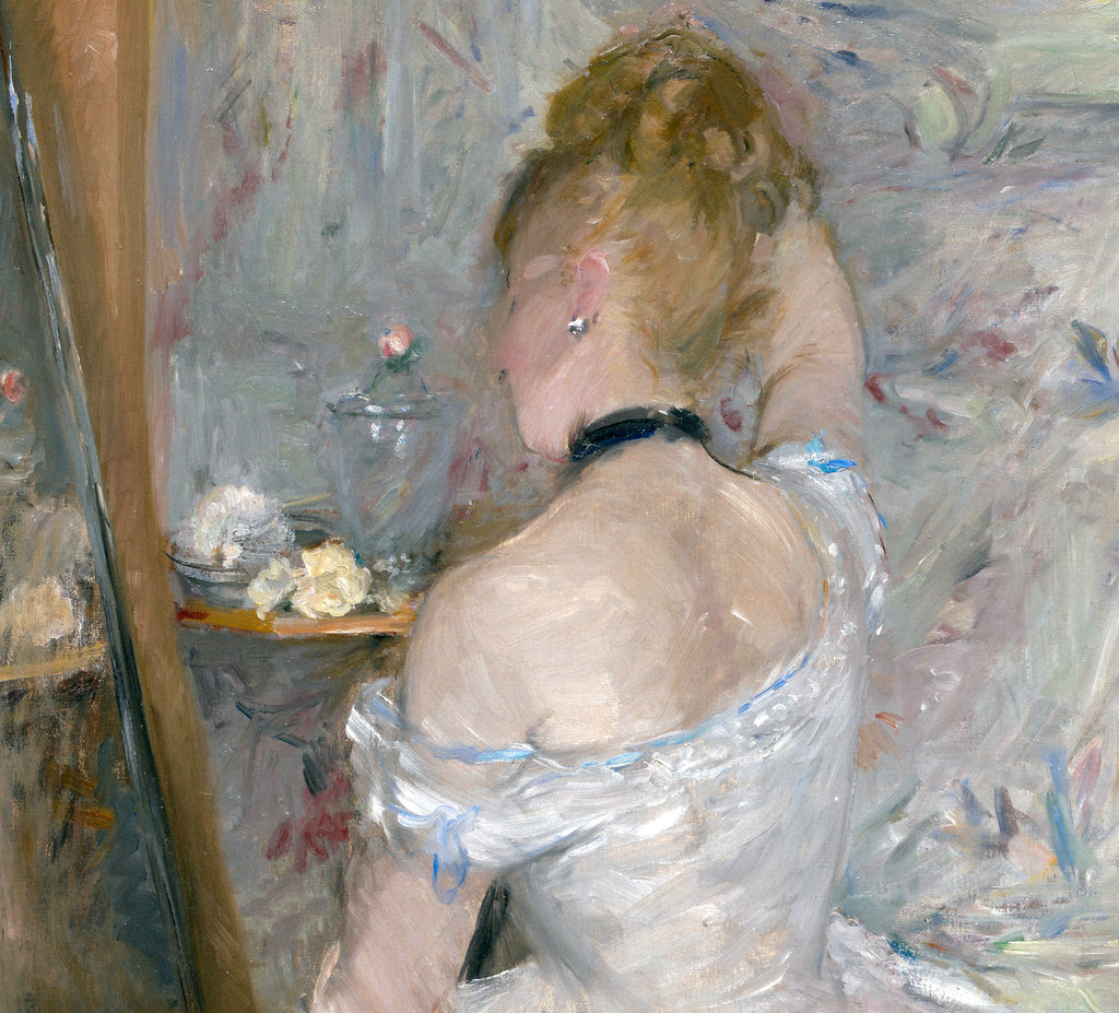 Berthe Morisot, French Fine Art Print : Woman at Her Toilette