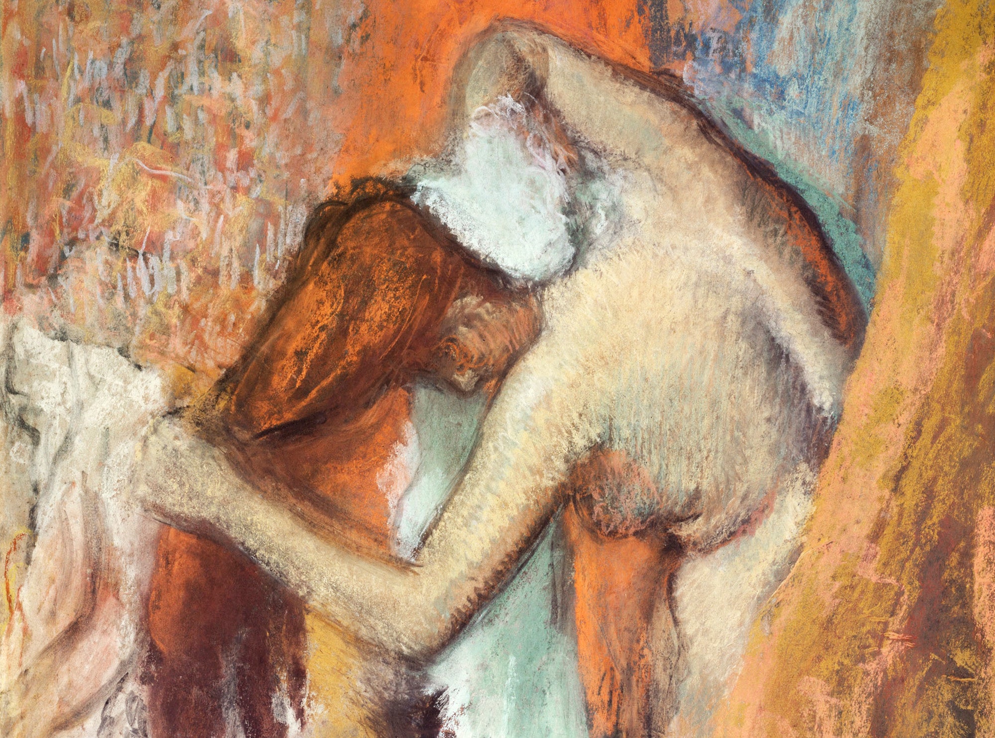 Edgar Degas, French Fine Art Print :  Woman at Her Toilette