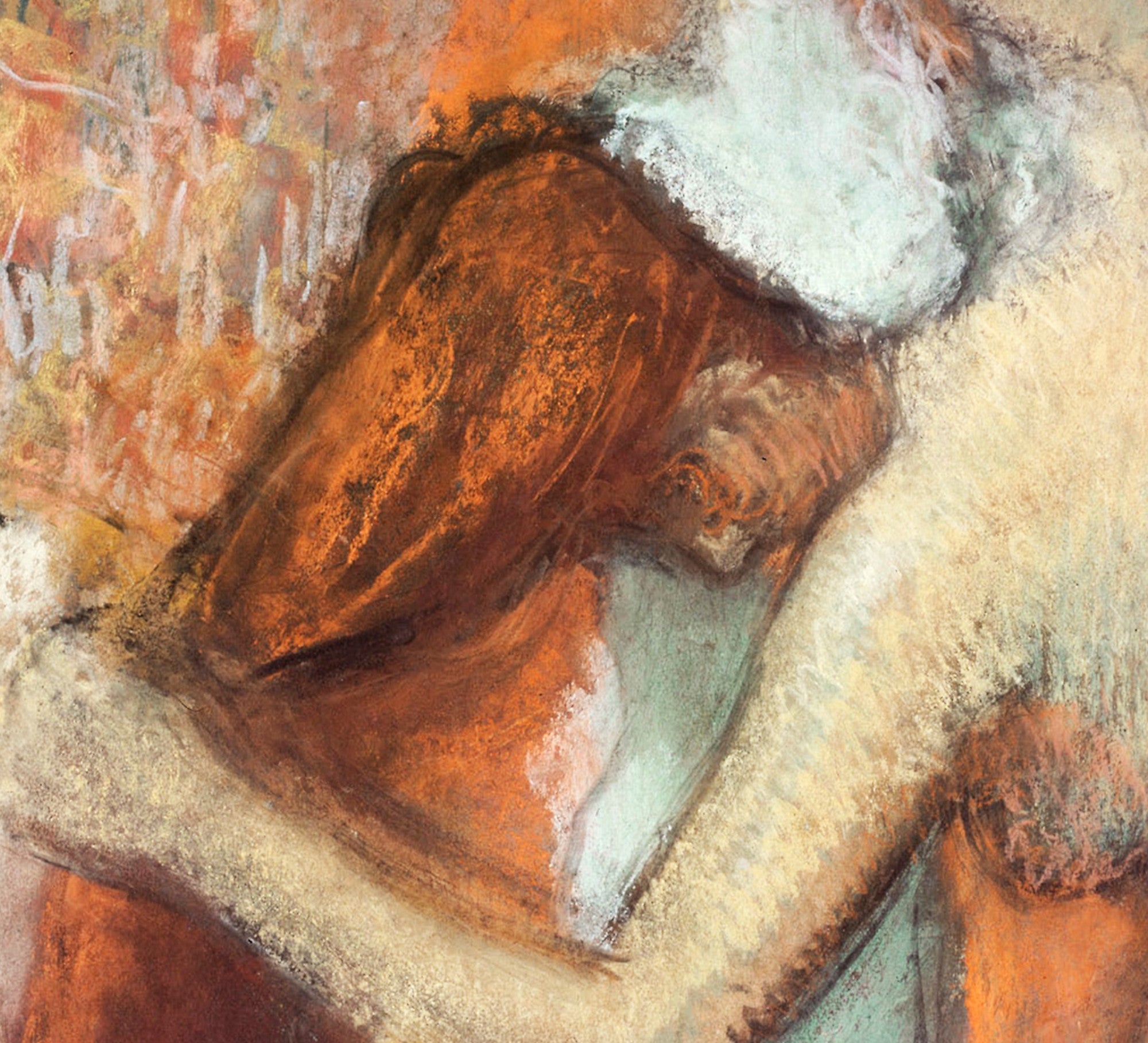 Edgar Degas, French Fine Art Print :  Woman at Her Toilette