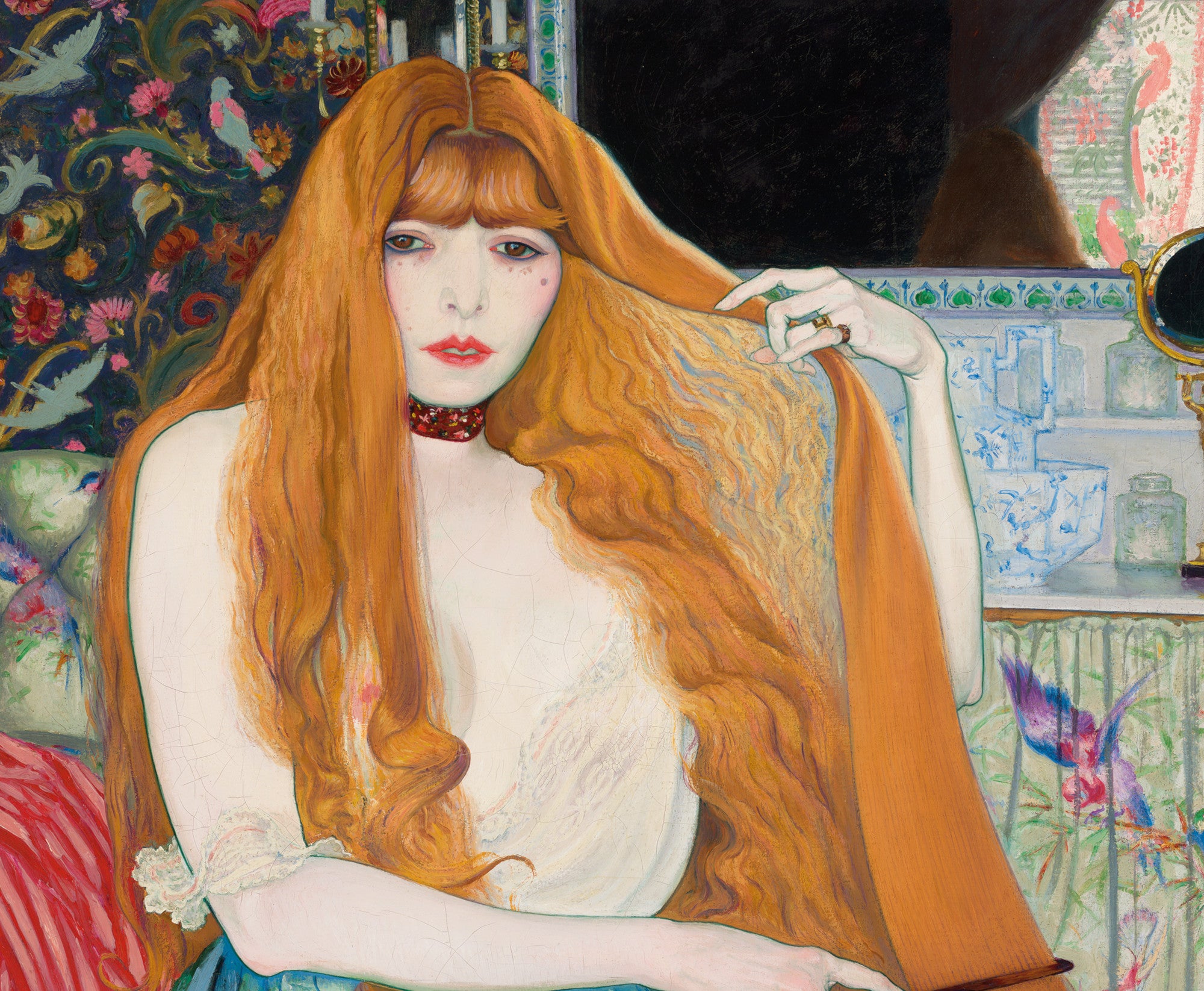 Louis Anquetin Fine Art Print, Woman at her Toilet