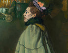 Louis Anquetin Fine Art Print, Woman at the Champs-Élysées by night