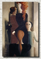 Women on the Stairway, Oskar Schlemmer Fine Art Print