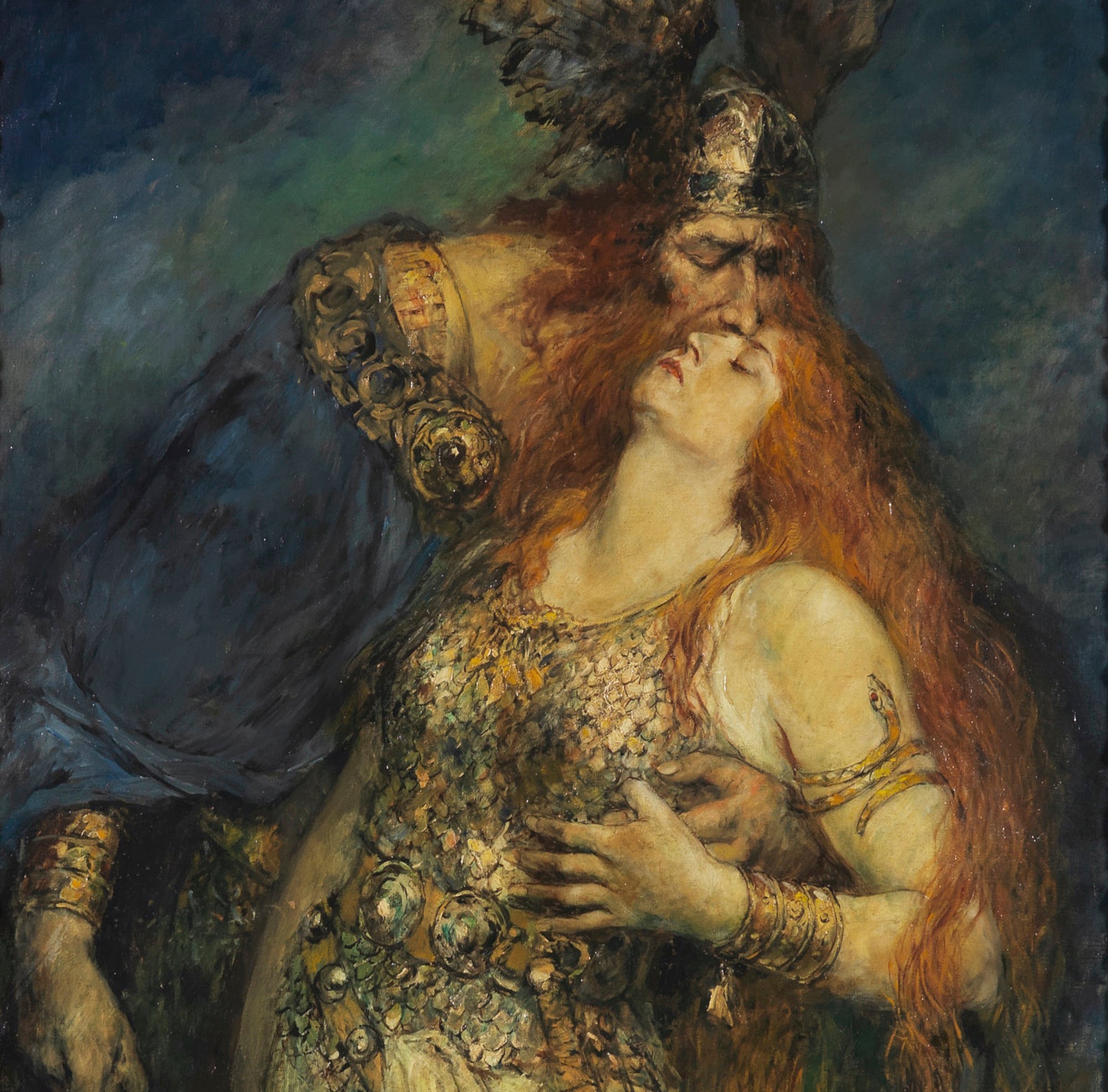 Wotan’s Farewell, Ferdinand Leeke Fine Art Print