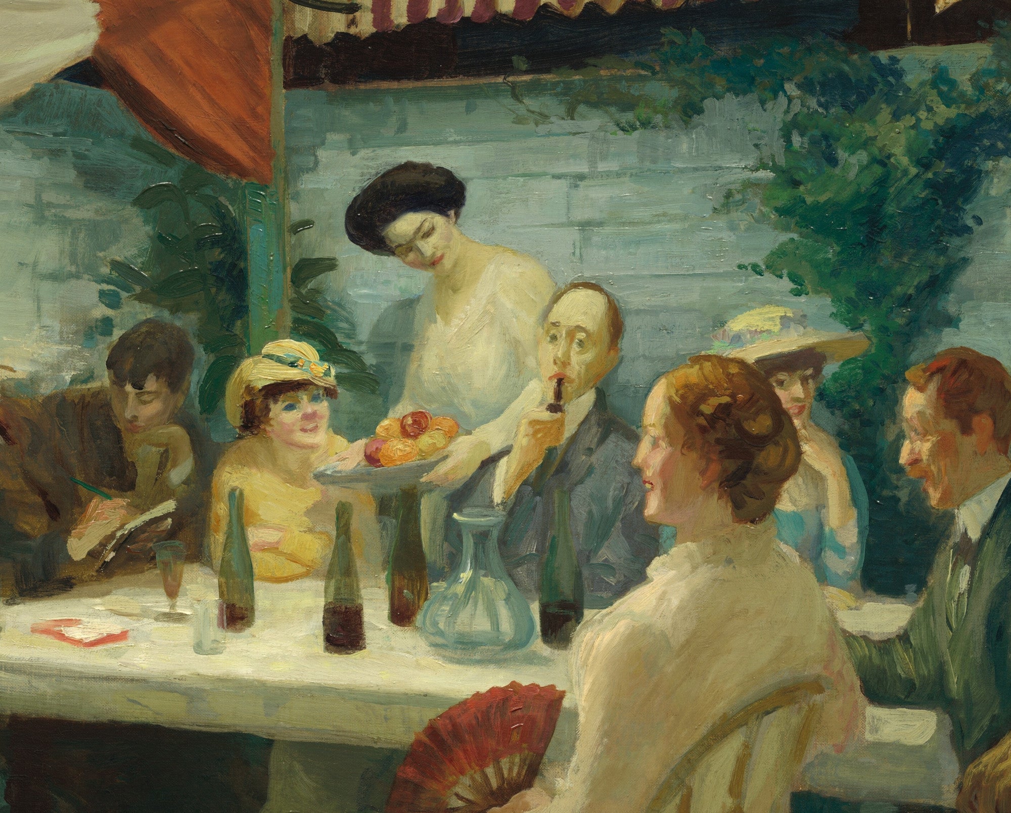 Yeats at Petitpas, John Sloan Fine Art Print