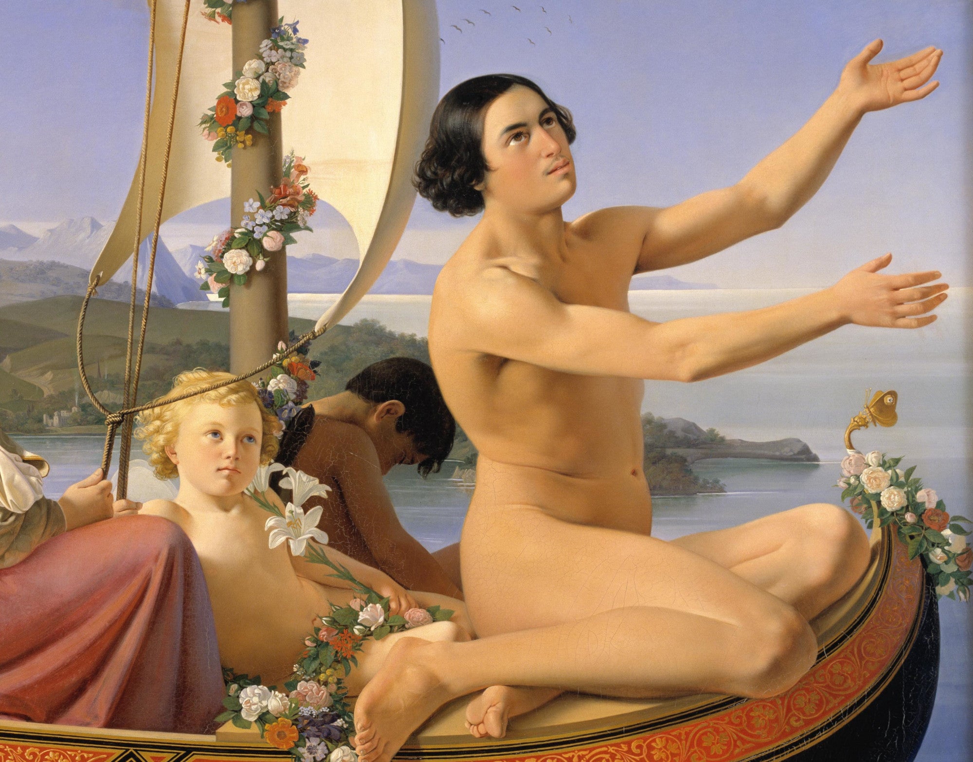 Ditlev Blunck Fine Art Print : Youth, The Four Ages of Man
