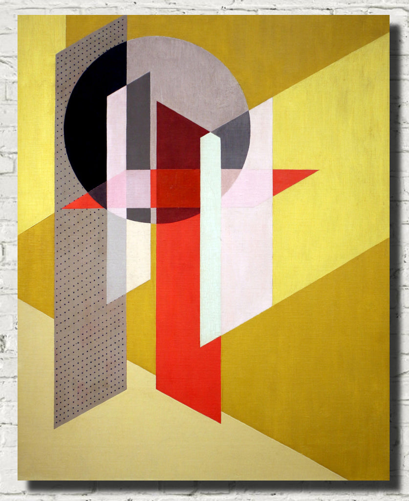 László Moholy-Nagy Abstract Fine Art Print, Abstract Z VII