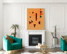 Scattered (Zerstreut), Wassily Kandinsky Abstract Fine Art Print